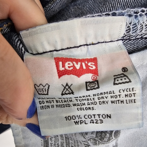 Men's 501 Levi's WPL 423 Button Fly Jeans Size 36x36 - Picture 8 of 16